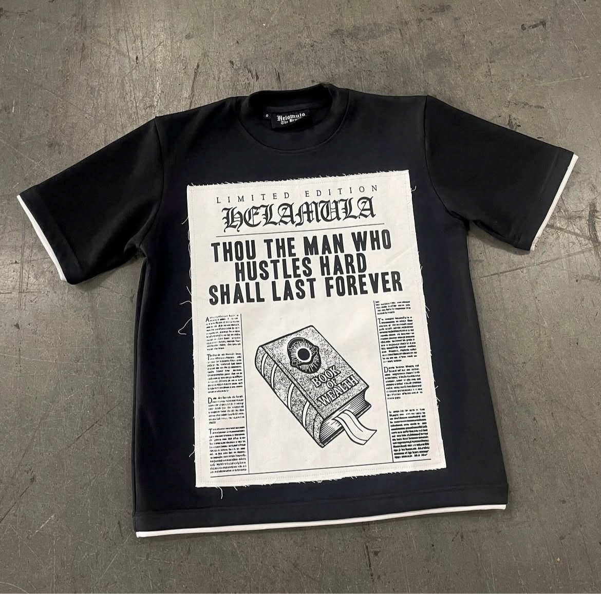 “Scripture” Double Layer Tee