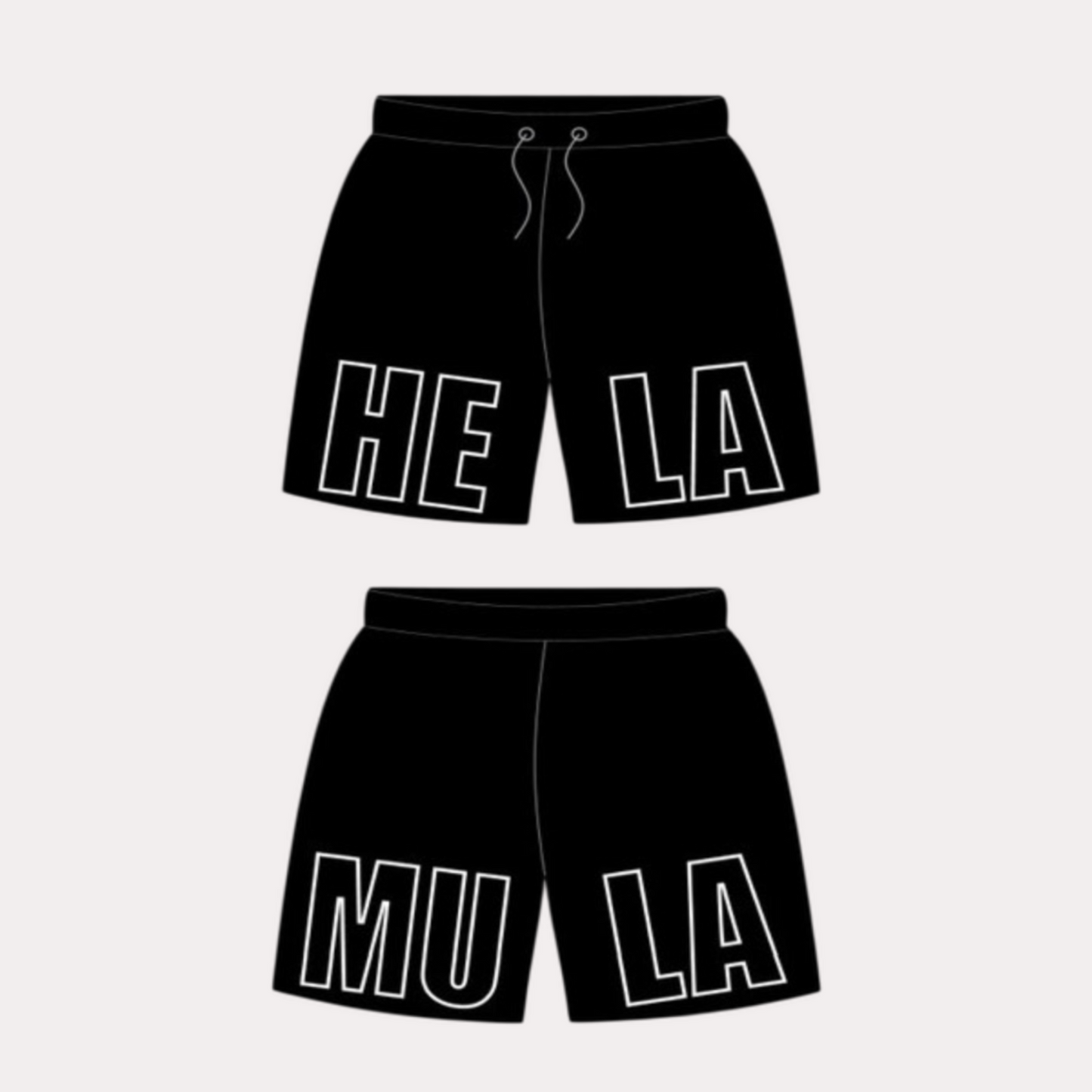 Helamula Nylon Shorts