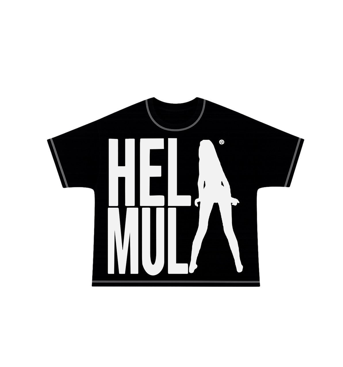 “Silhouette” Reversed Tee