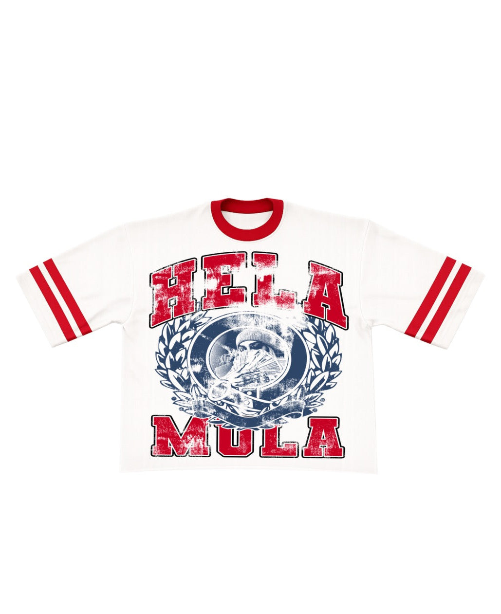 “University” Crop Tee