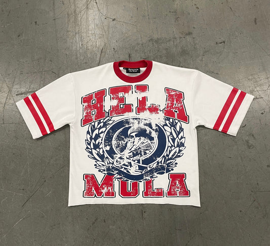 “University” Crop Tee