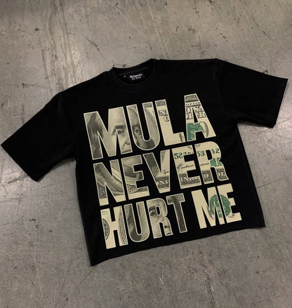 “MNHM” Crop Tee