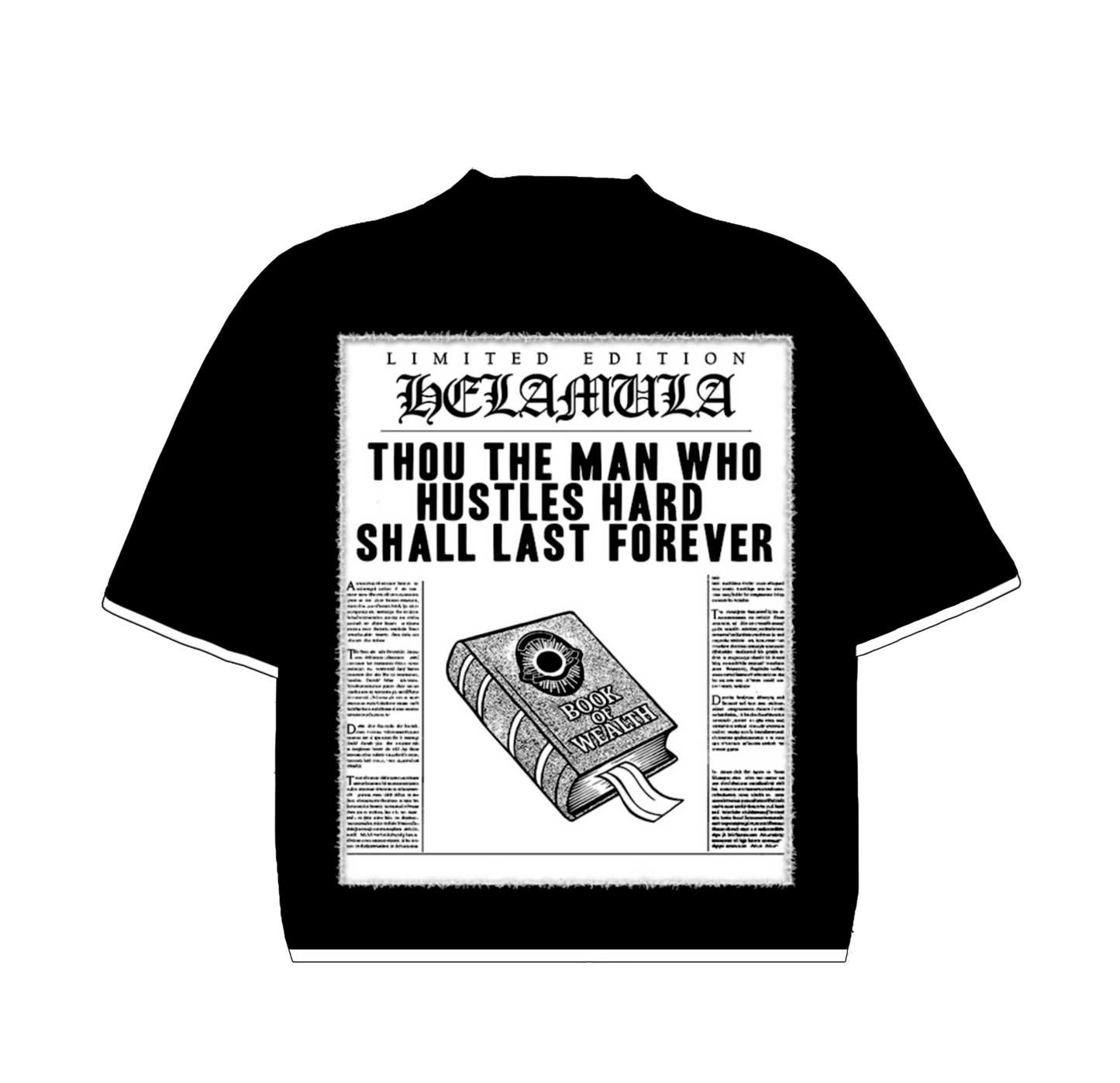 “Scripture” Double Layer Tee